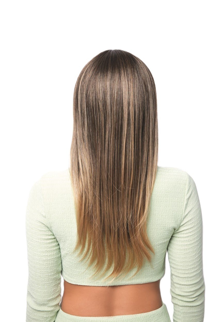 Lacey Wig by The Orchid Collection | Long Straight Synthetic Wig with Skin Part
