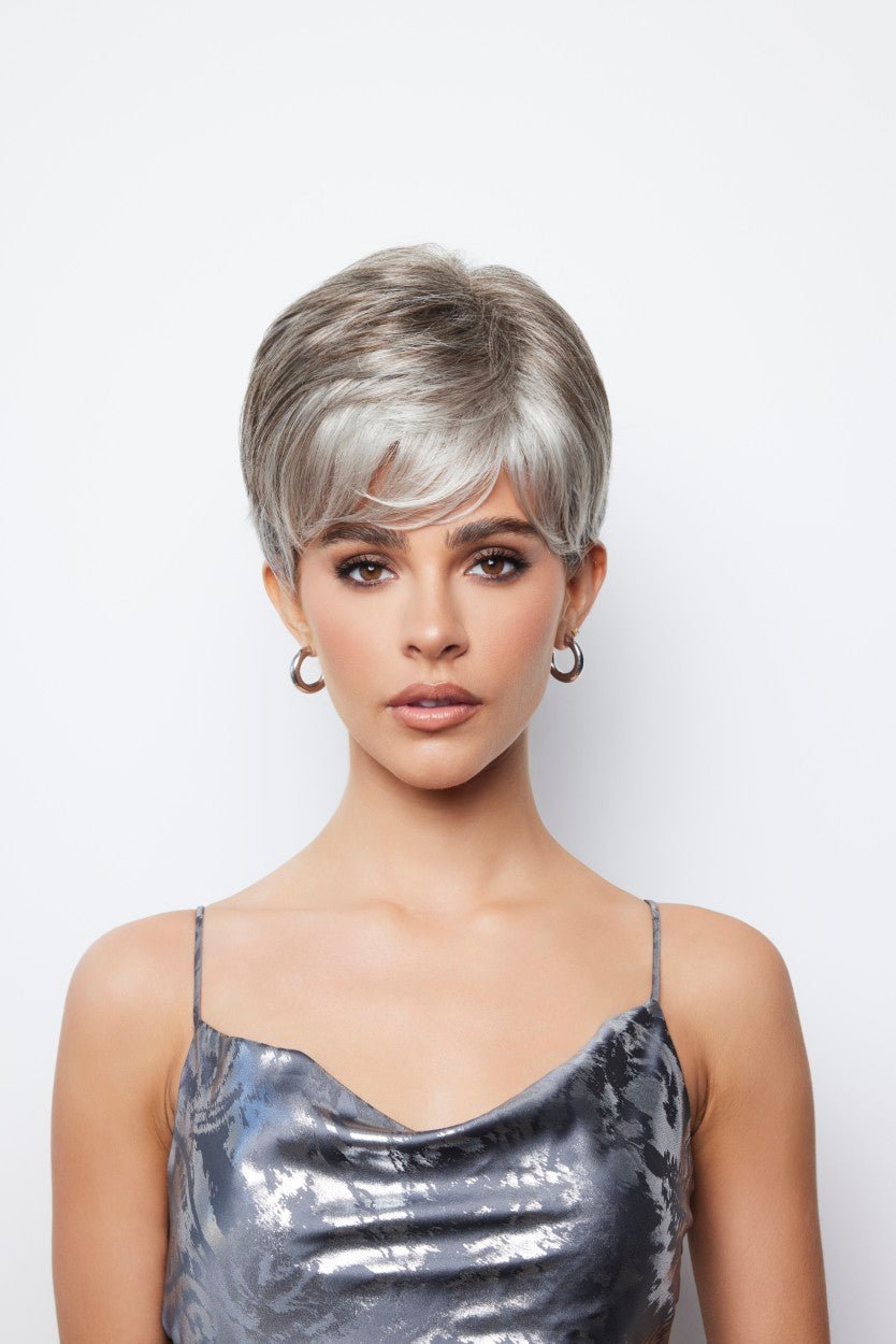 New Addition Top Piece | Rene of Paris Short Hair Topper | Bon Bon Wigs