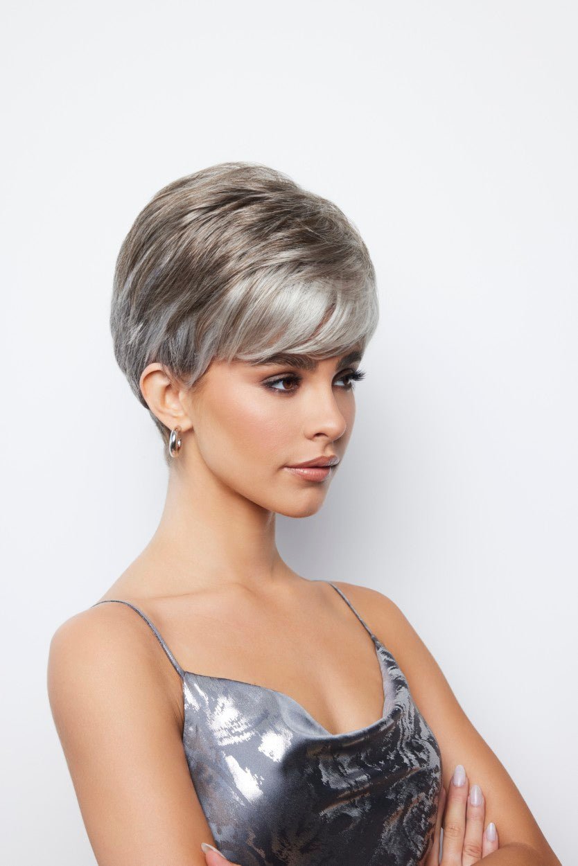 New Addition Top Piece | Rene of Paris Short Hair Topper | Bon Bon Wigs