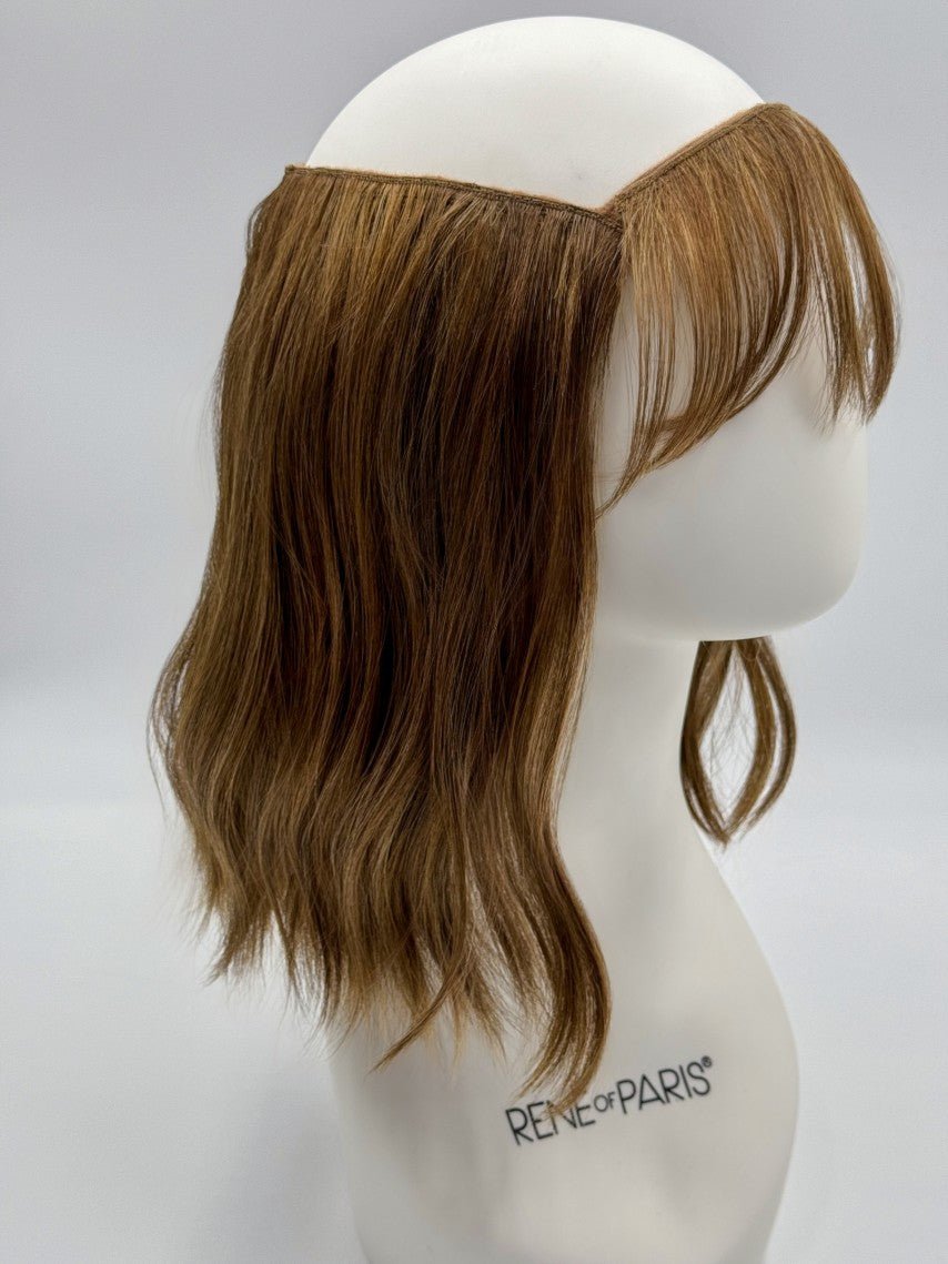 Wavy Bob Halo | Synthetic Hair with Detachable Bangs | Bon Bon Wigs