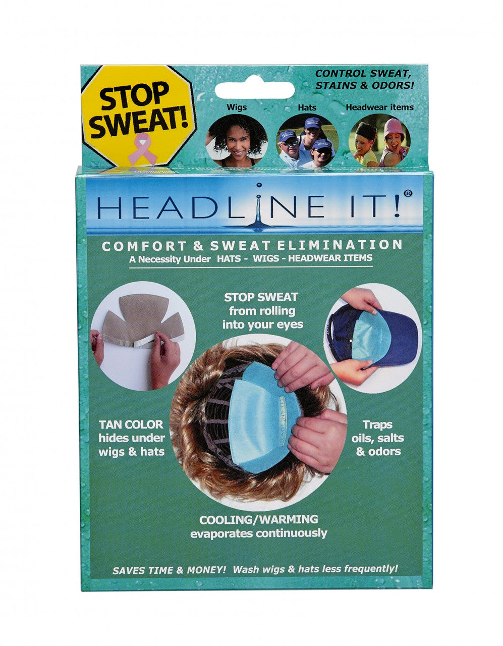 Headline It! - Wig Liner 10 pack